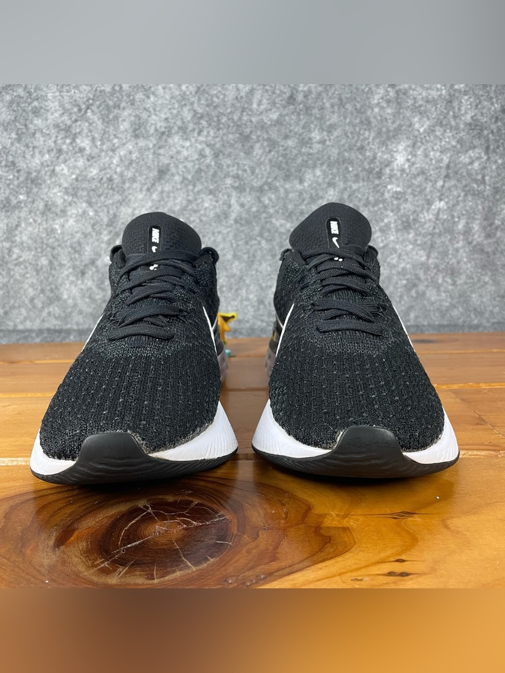Nike React Infinity Run Flyknit 3 Shoes Womens Size 9 Black Running DD3024-001 - Picture 5 of 16